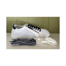 Load image into Gallery viewer, Rilassare Temple White Navy