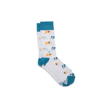 Load image into Gallery viewer, Socks That Protect Elephants (Grey): Single Pair Long Socks