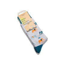 Load image into Gallery viewer, Socks That Protect Elephants (Grey): Single Pair Long Socks