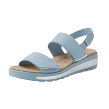 Load image into Gallery viewer, Ziera Garlin Denim Silver