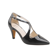 Load image into Gallery viewer, KatienMe Joey Black Patent