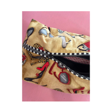 Load image into Gallery viewer, Samade By Sam Black Red Shoe Bag