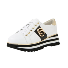 Load image into Gallery viewer, D&J Edgey White Black