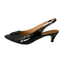 Load image into Gallery viewer, Chrissie Cognac Black Patent
