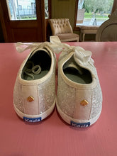 Load image into Gallery viewer, Pre-Loved Keds White Sparkle Size AU10