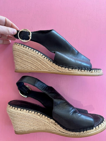 Pre-Loved Jo Mercer Espadrille wedges Size 42