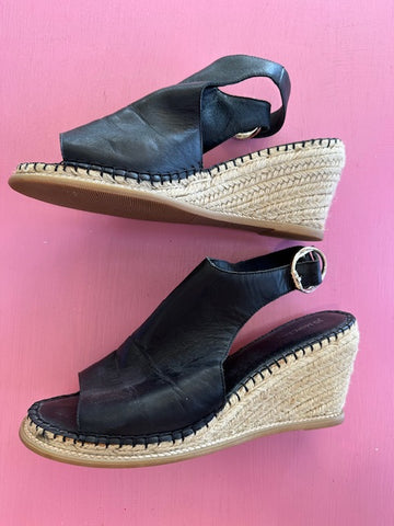 Pre-Loved Jo Mercer Espadrille wedges Size 42