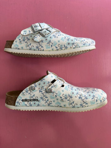 Pre-Loved Birkenstock Floral Clogs Size 41