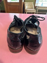 Load image into Gallery viewer, Pre-Loved Wittner Black Patent Lace Up Size 42