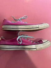 Load image into Gallery viewer, Pre-Loved Converse All Star Lows Pink Size Au14