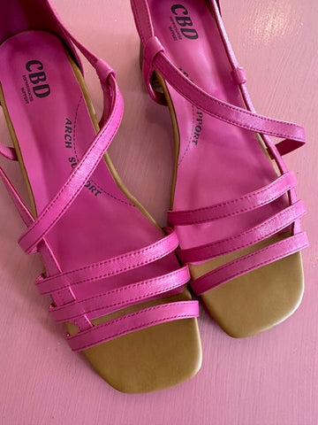 Pre-Loved CBD Pink Sandals