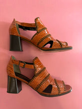 Load image into Gallery viewer, Pre-Loved Robert Clergerie Poma Mid Heel Ankle Strap
