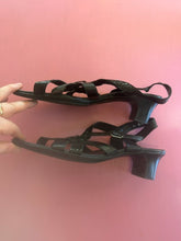 Load image into Gallery viewer, Pre-Loved Munro Black Sandal