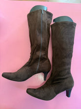 Load image into Gallery viewer, Pre-Loved Talbots Brown Suede Boots