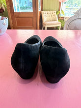 Load image into Gallery viewer, Pre-Loved Gabor Black Suede Wedges