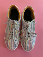 Load image into Gallery viewer, Pre-Loved Ziera Rainbow Metallic Sneakers