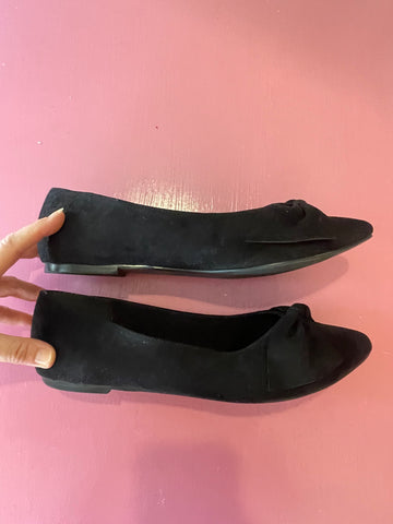Pre-Loved City Chic Black Ballet Flat Size 42