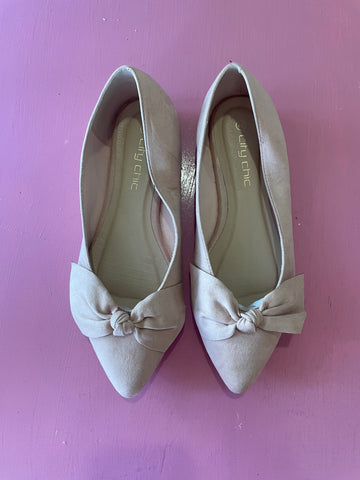 Pre-Loved City Chic Pink Ballet Flat Size 42