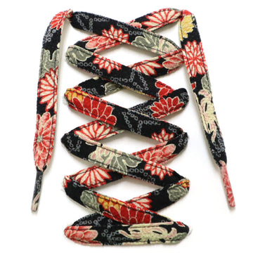 Kimono Laces 101 Black Red