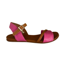 Load image into Gallery viewer, Rilassare Tear Fuchsia Tan
