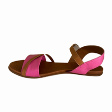 Load image into Gallery viewer, Rilassare Tear Fuchsia Tan
