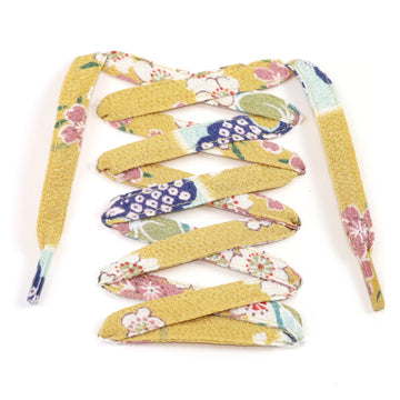 Kimono Laces 124 Mustard Multi