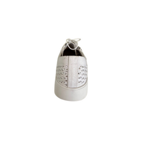 D&J Lisbett White Silver