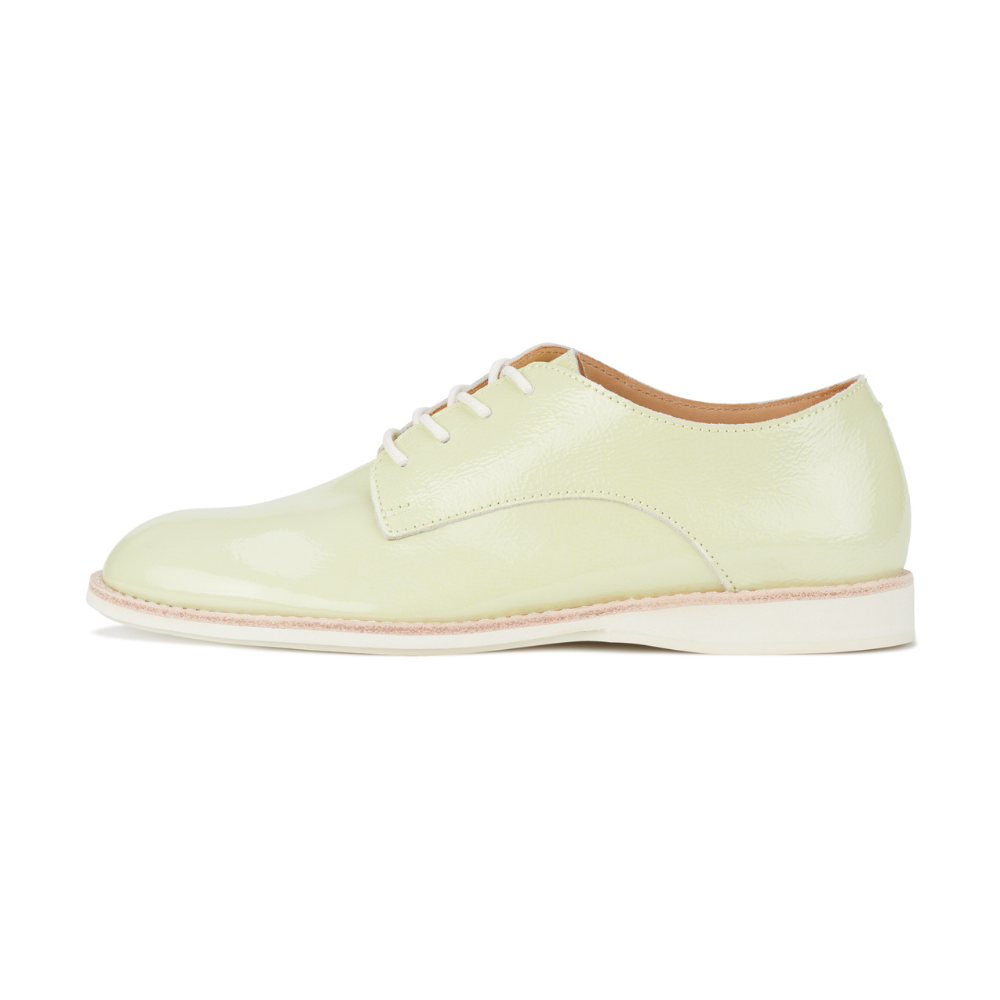 Rollie Derby Super Soft Lime Sorbet Patent