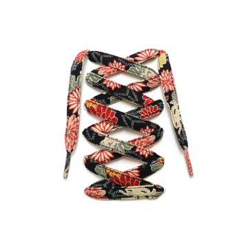 Kimono Laces 101 Black Red
