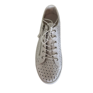 D&J Lisbett White Silver
