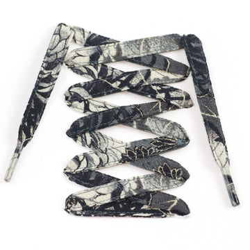 Kimono Laces 182 Black Grey