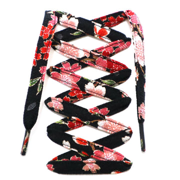 Kimono Laces 188 Black Red Pink