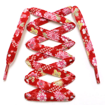 Kimono Laces 203 Red Pink Yellow