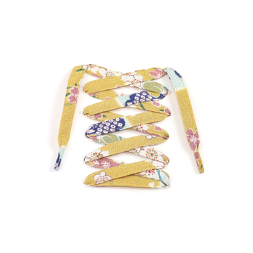 Kimono Laces 124 Mustard Multi