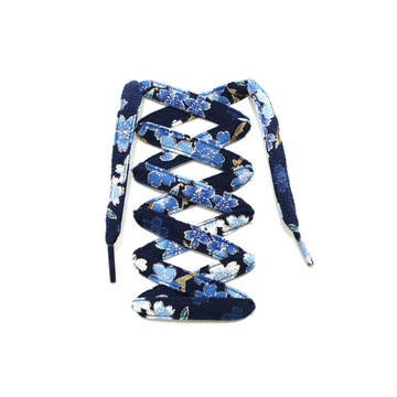 Kimono Laces 189 Blue Floral