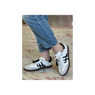 Hush Puppies Trackside White Black