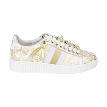 Load image into Gallery viewer, Hinako Bee White Gold Flower
