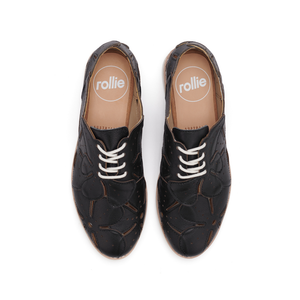 Rollie Sidecut Black Applique