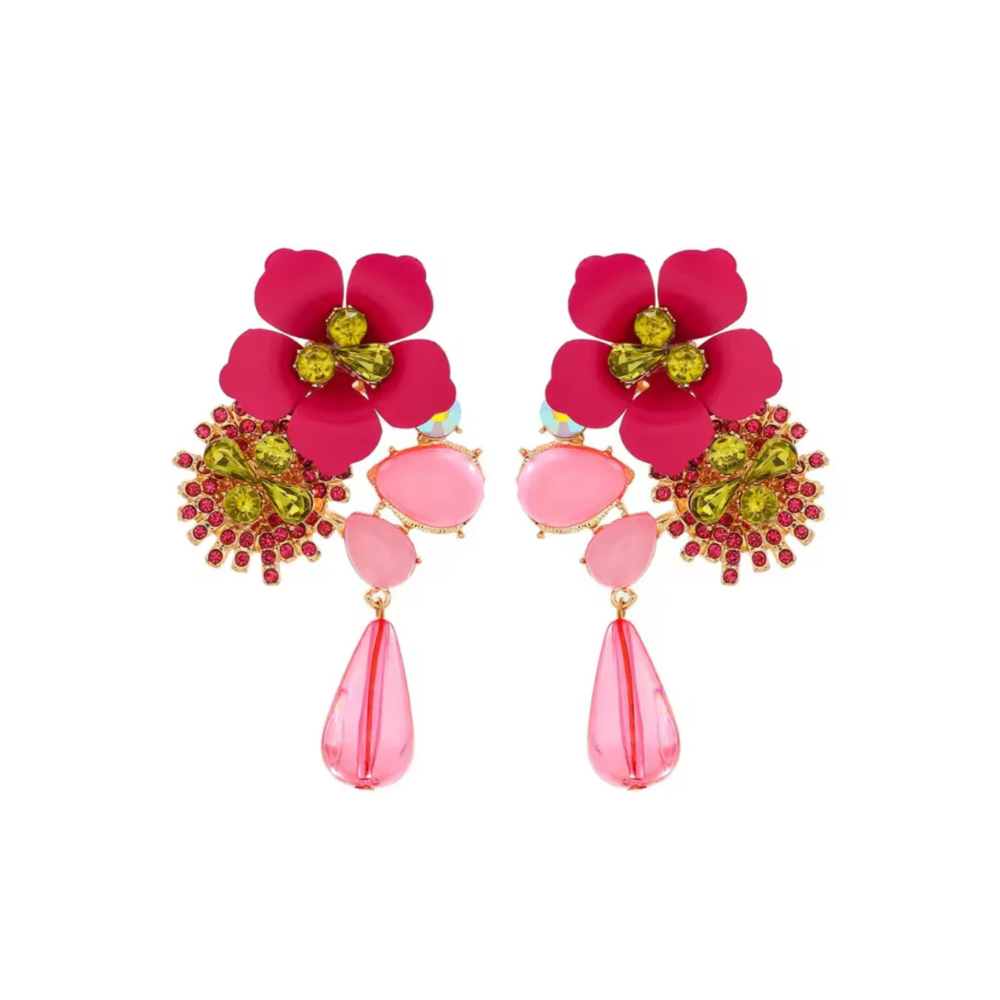 Sunny Hazel Alexis Pink Earrings