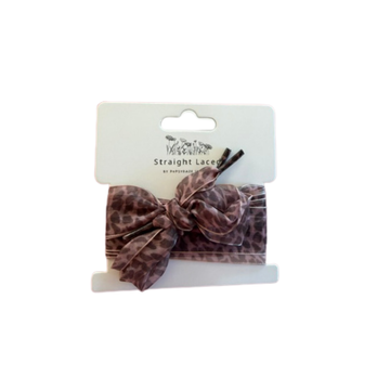 Straight Laced Leopard chiffon laces