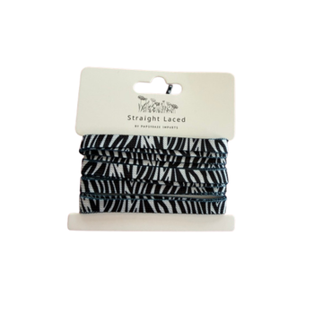 Straight Laced Zebra laces