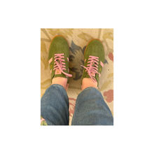 Load image into Gallery viewer, Goodsole Parallel Sage Pink Suede
