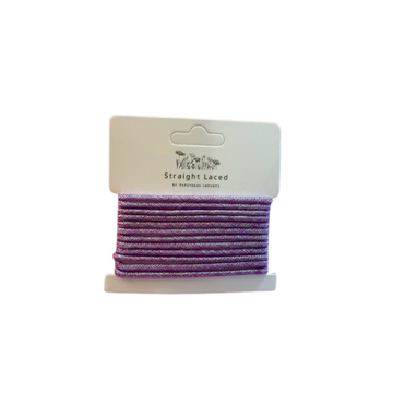 Straight Laced Purple round laces
