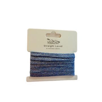 Straight Laced Denim sparkle laces