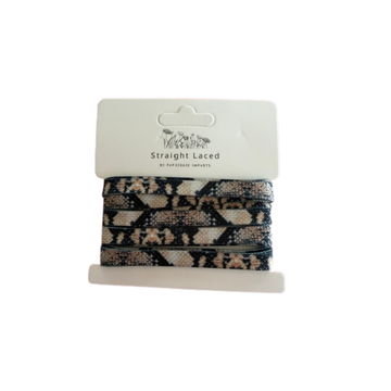 Straight Laced Animal Print laces