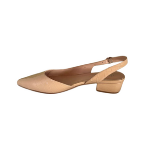 Chrissie Callie Beige Croc