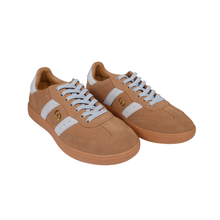 Load image into Gallery viewer, Goodsole Parallel Smoke Brown Blue Suede
