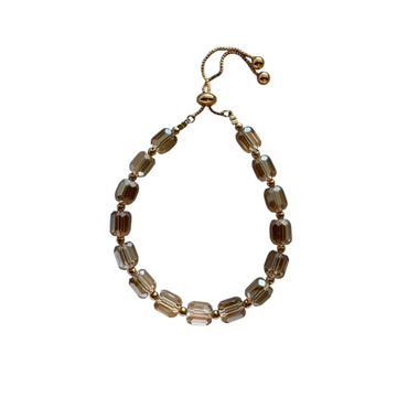 Lora Doro Beaded Bracelet Champagne