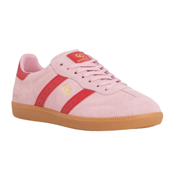Goodsole Parallel Pink Red Suede