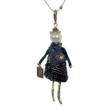 Alana French Doll Necklace